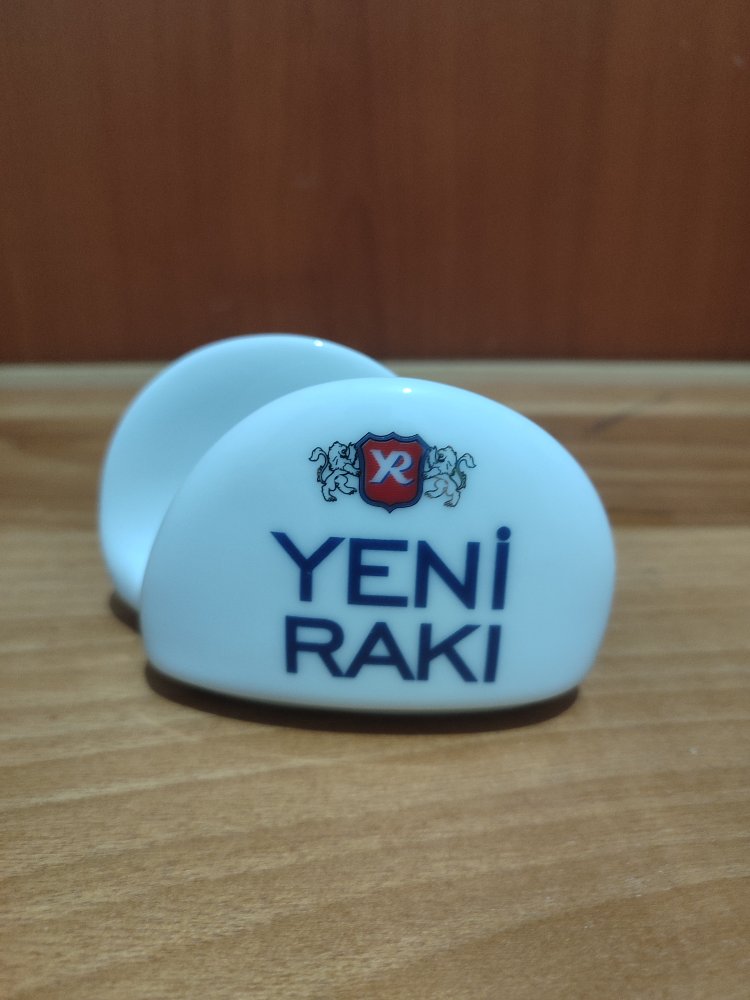Yeni Rakı Porselen Peçetelik
