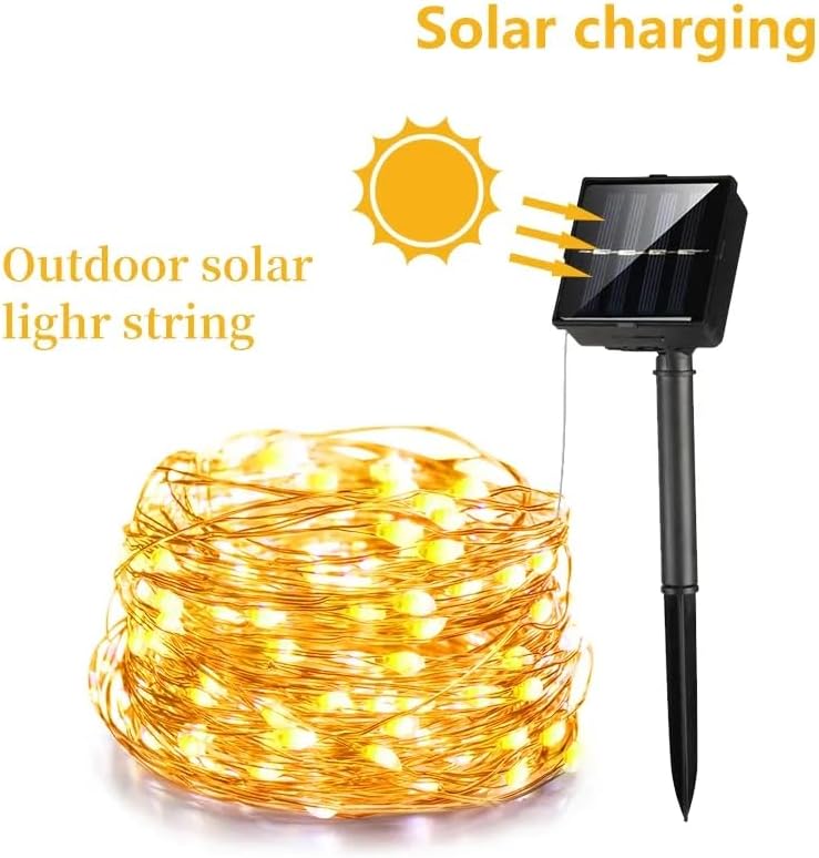 Solar 20 Metre Peri Led Sarı Güneş Enerjili Aaydınlatma