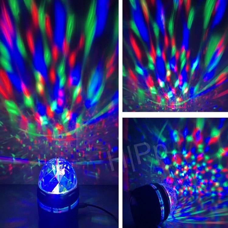Projektörlü Yansıtmalı KUMANDASIZ Parti Led Gece Lambası Type C Kablolu