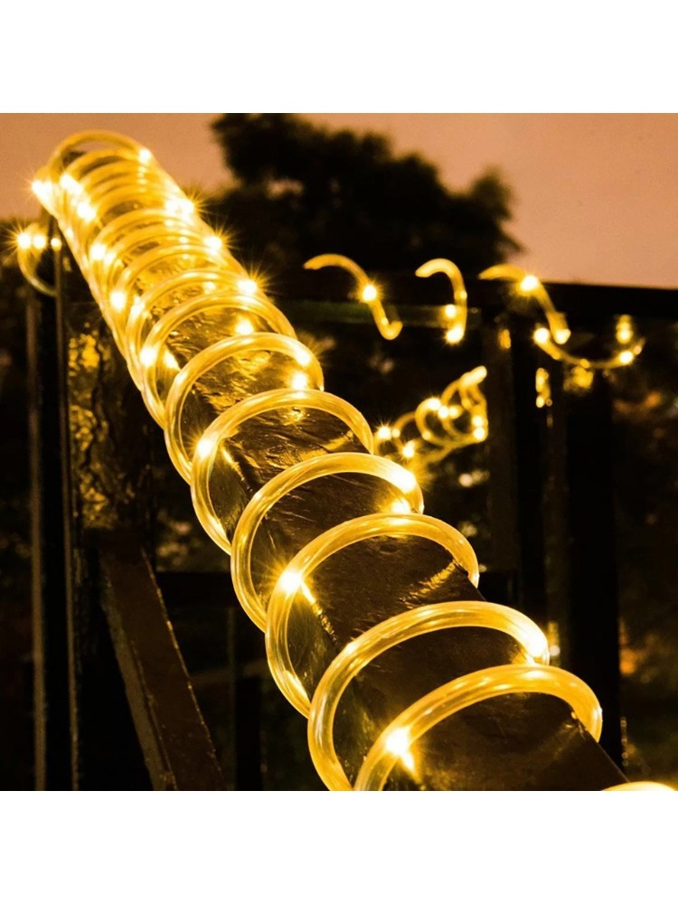 Solar Güneş Enerjili 10 Metre Neon Gün Işığı Şerit Flexible Dış Mekan Su Geçirmez