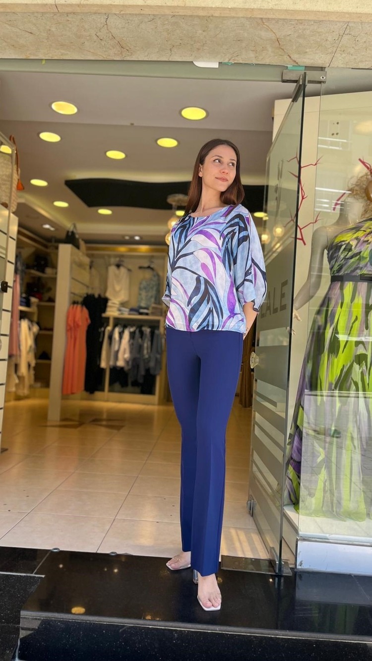 DESENLİ BLUZ