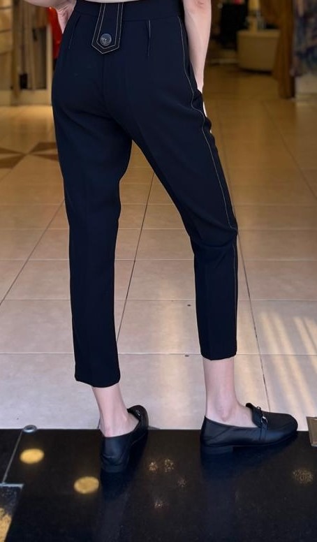 DÜĞME DETAYLI PANTALON