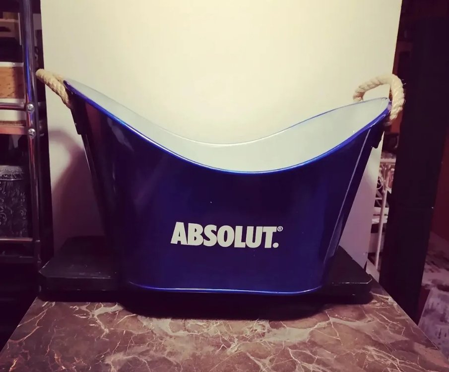 Absolut Vodka Dev Boy Buz İçecek Kovası 