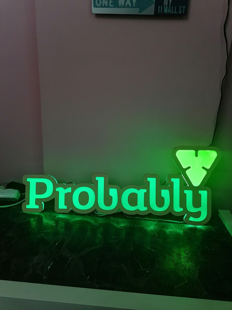 Carlsberg Probably Ahşap On Duvar Dekoru 