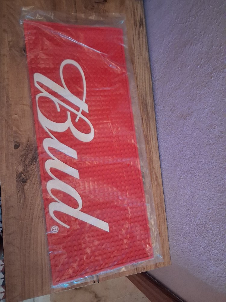 Bud Büyük Boy Bar Matı 