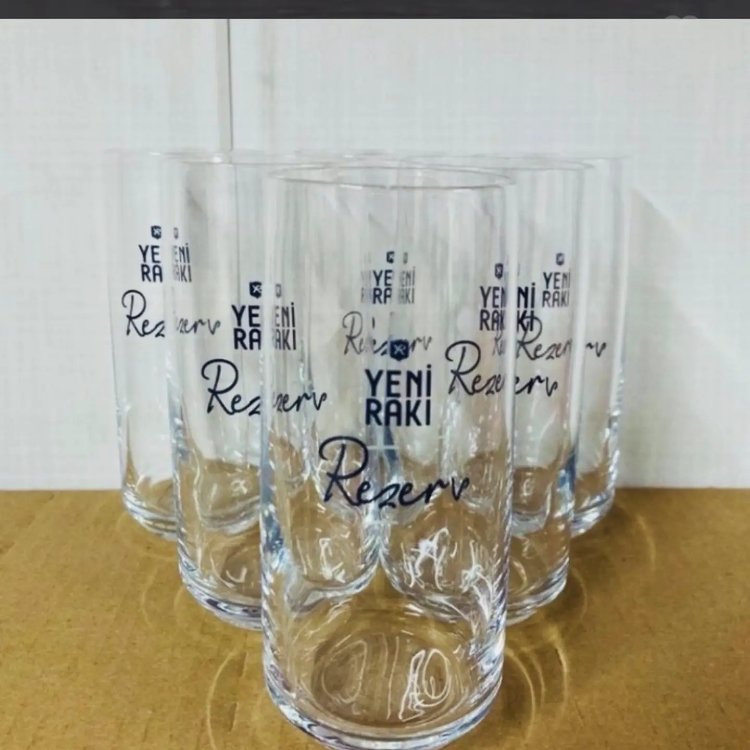 Yeni Rakı Rezerv Rakı Bardaklar 6 adet