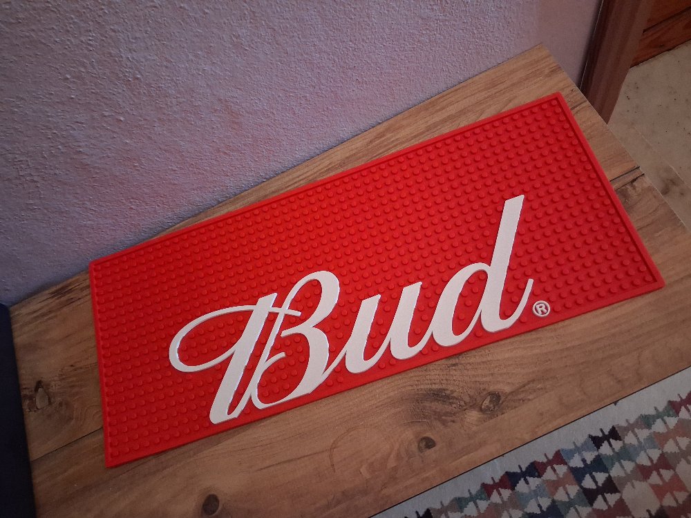 Bud Büyük Boy Bar Matı 