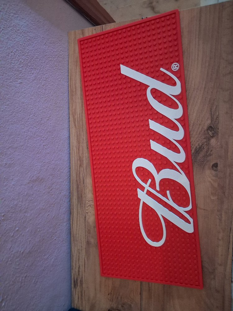 Bud Büyük Boy Bar Matı 