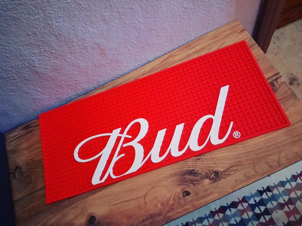 Bud Büyük Boy Bar Matı 