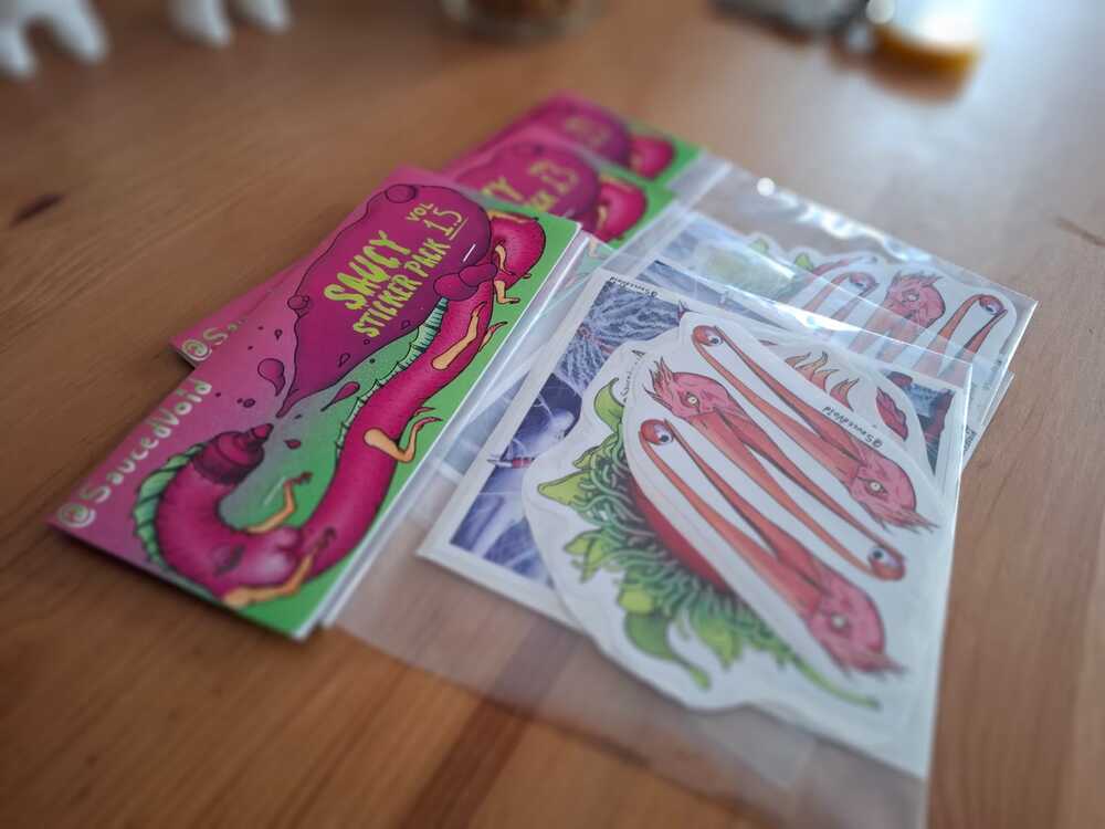 SAUCY STICKER PACK VOL 1.5