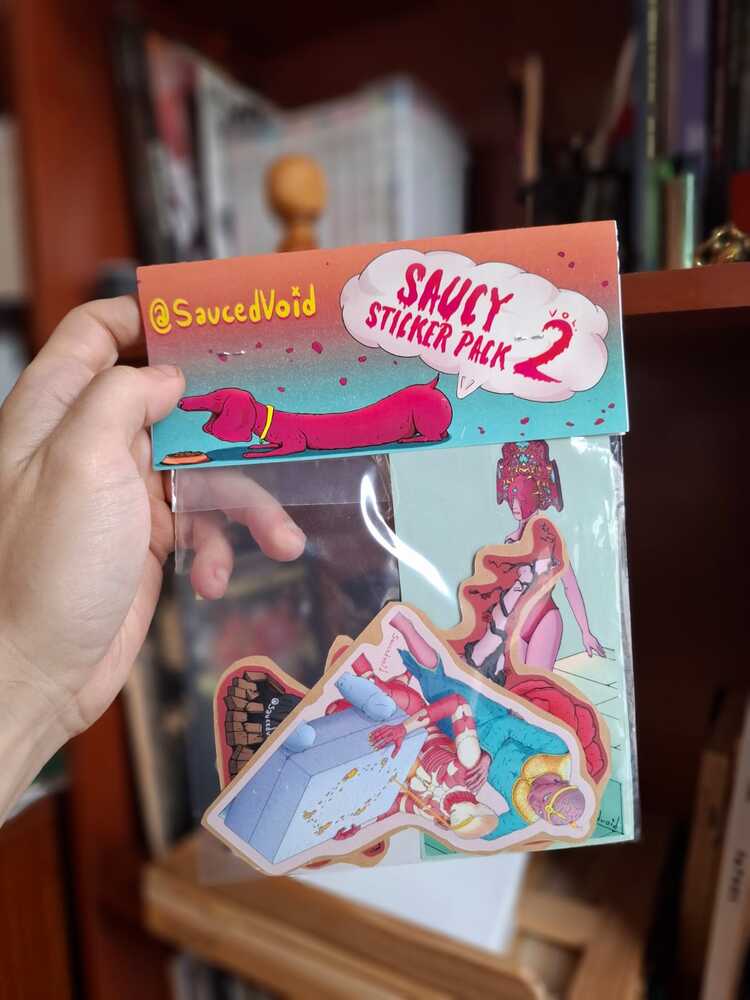 SAUCY STICKER PACK VOL 2