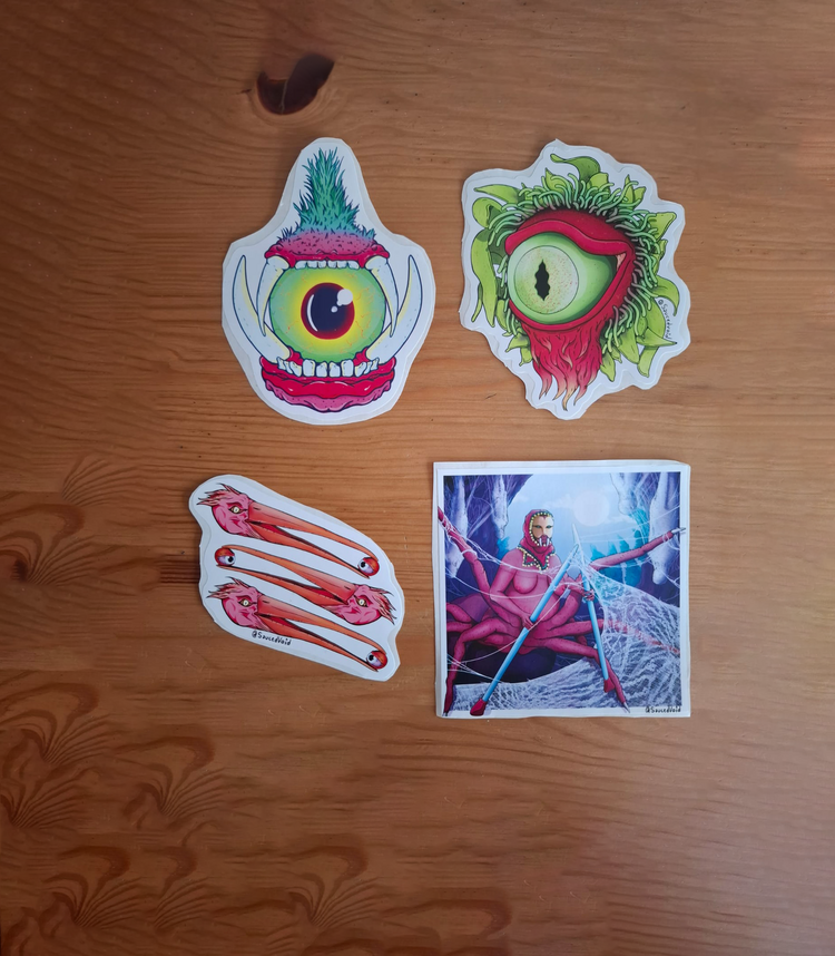SAUCY STICKER PACK VOL 1.5
