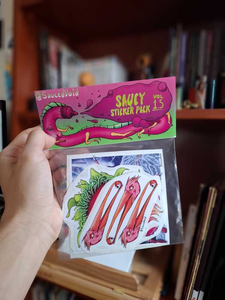 SAUCY STICKER PACK VOL 1.5