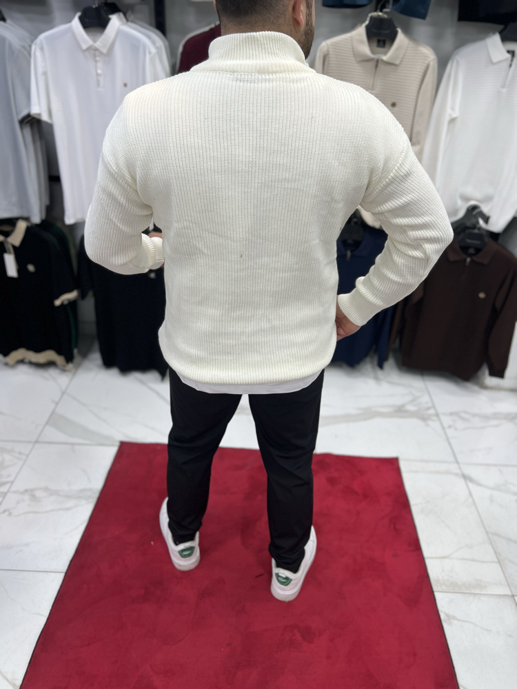 YARIM FERMUARLI TRİKO