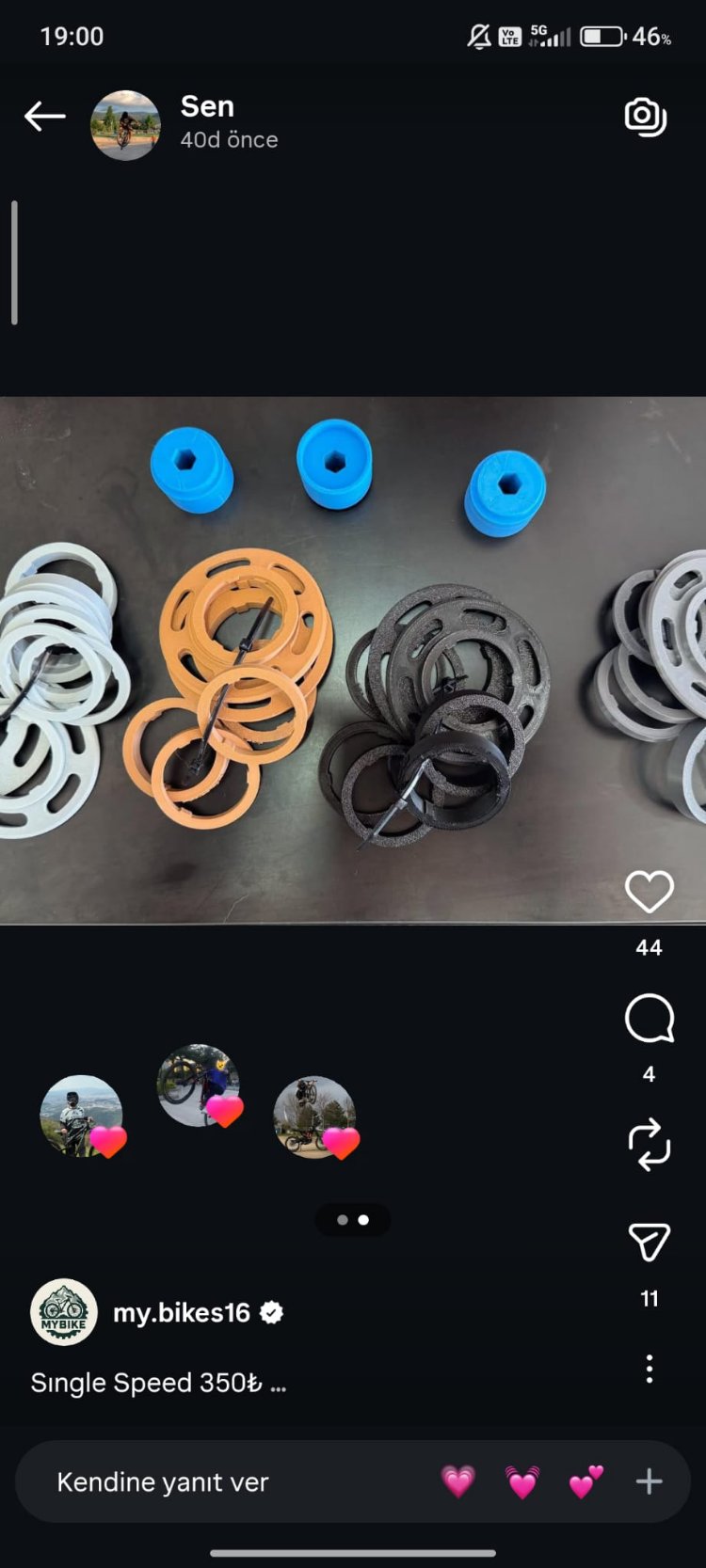 bisiklet için singelspeed