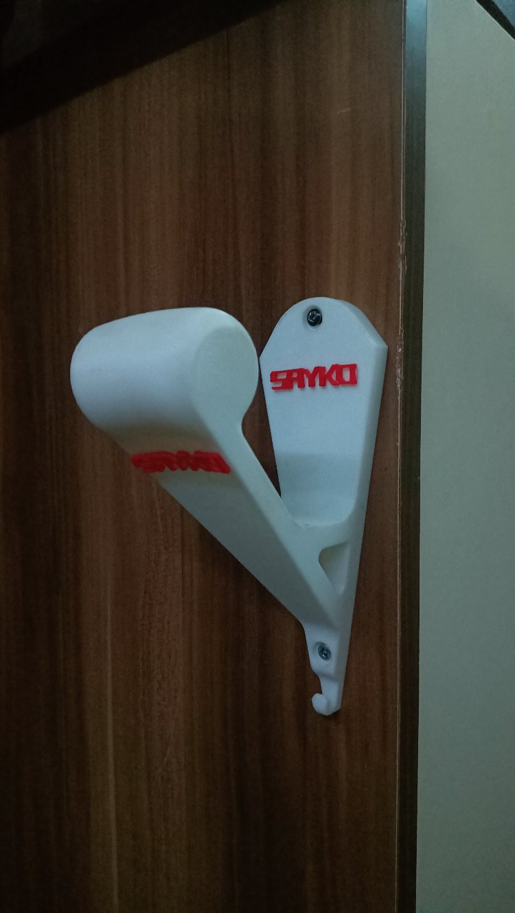 Kask askı aparatı