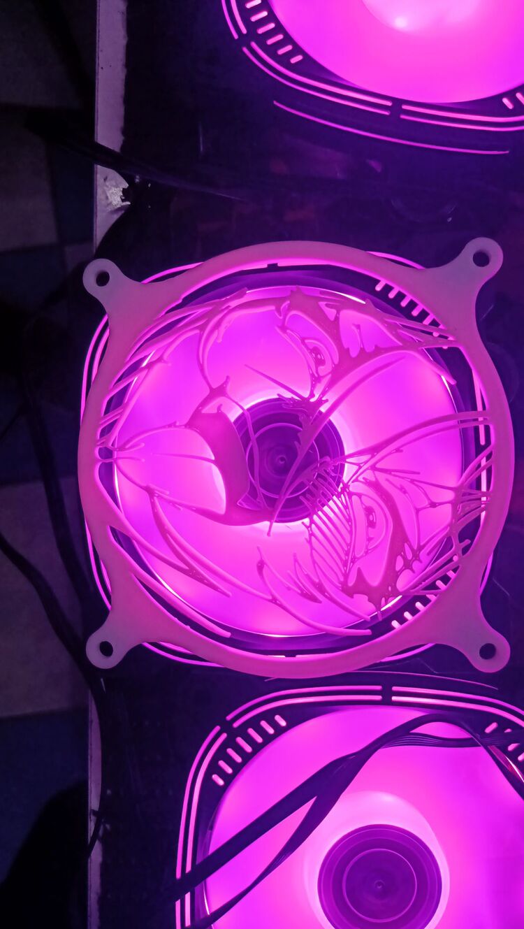 Anime girl fan cover
