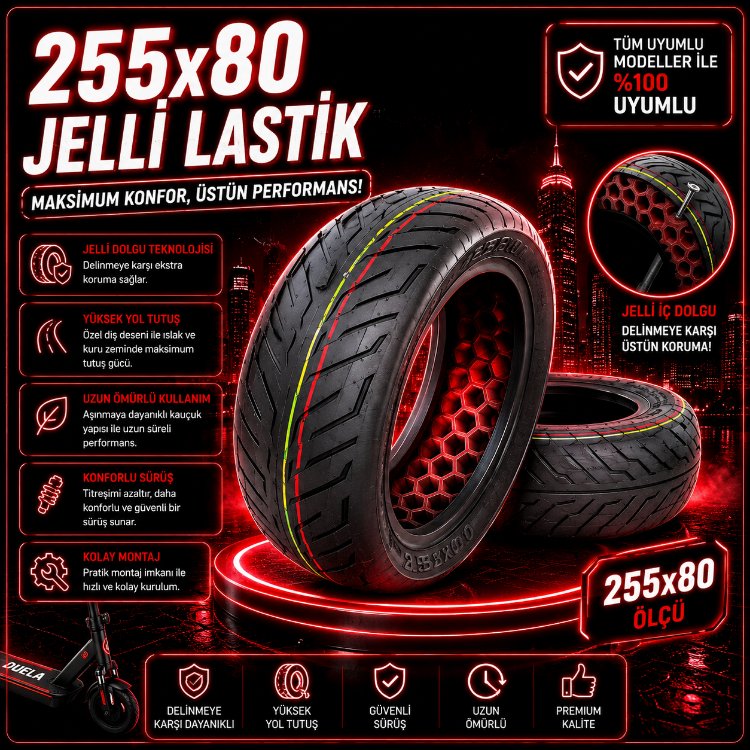 255x80.6 Cst Jelli Lastik Tubeless