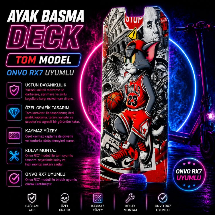 Onvo Rx-7 Uyumlu Deck
