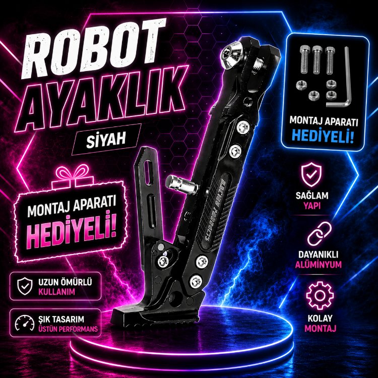 Scooter Robot Ayaklık Aparat Hediyeli