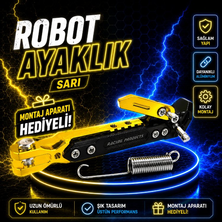 Scooter Robot Ayaklık Aparat Hediyeli