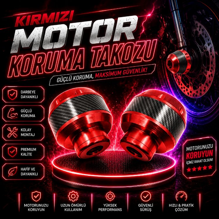 2 Çift Motor Koruma Takozu (4 Adet)