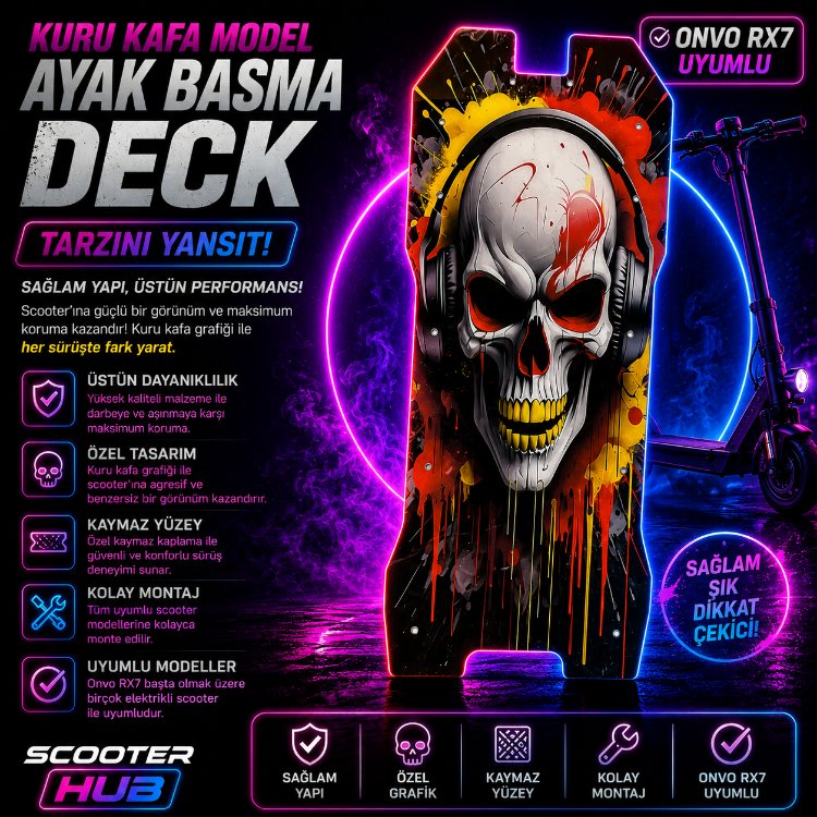 Onvo Rx-7 Uyumlu Deck