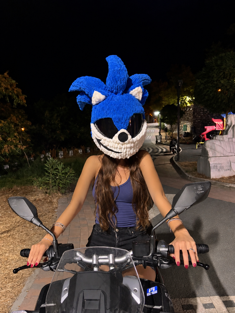 Sonic motor kask kılıfı