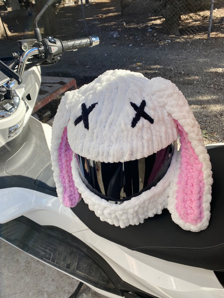 Bunny Kask Kılıfı Modeli
