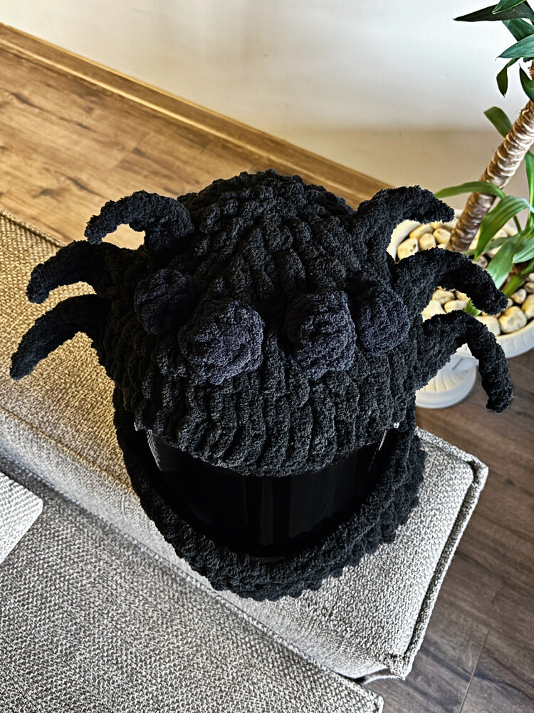 Örümcek motor kask kılıfı