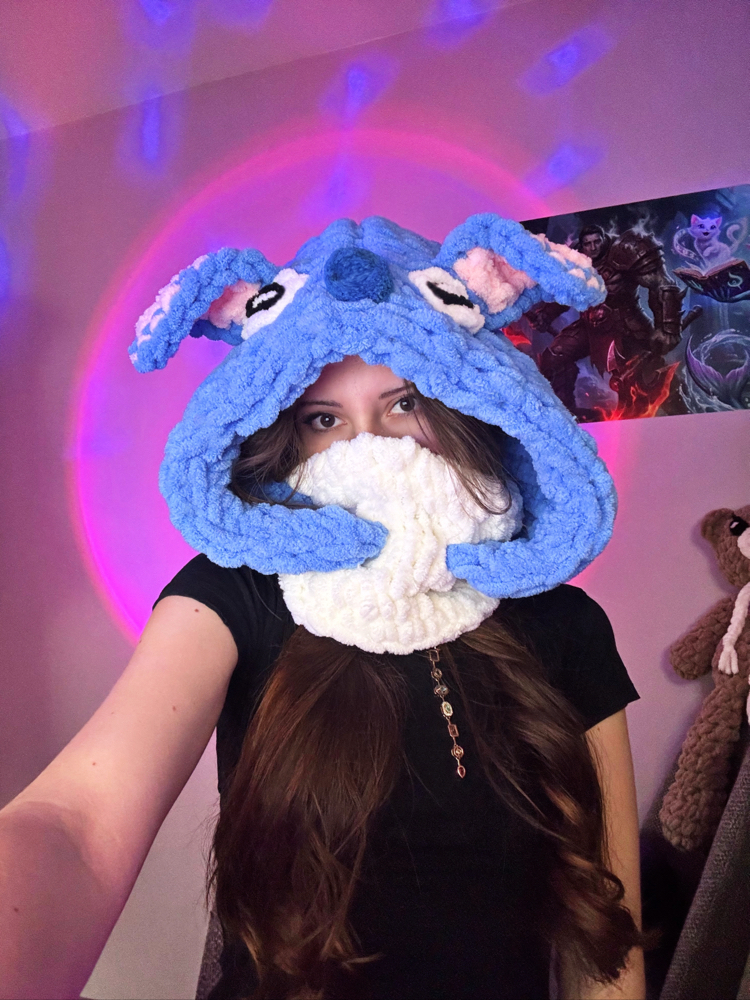 Stitch kapüşon