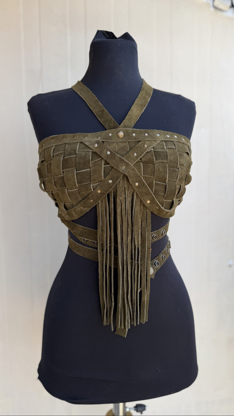 Dana Süet Bralet Tasarımı