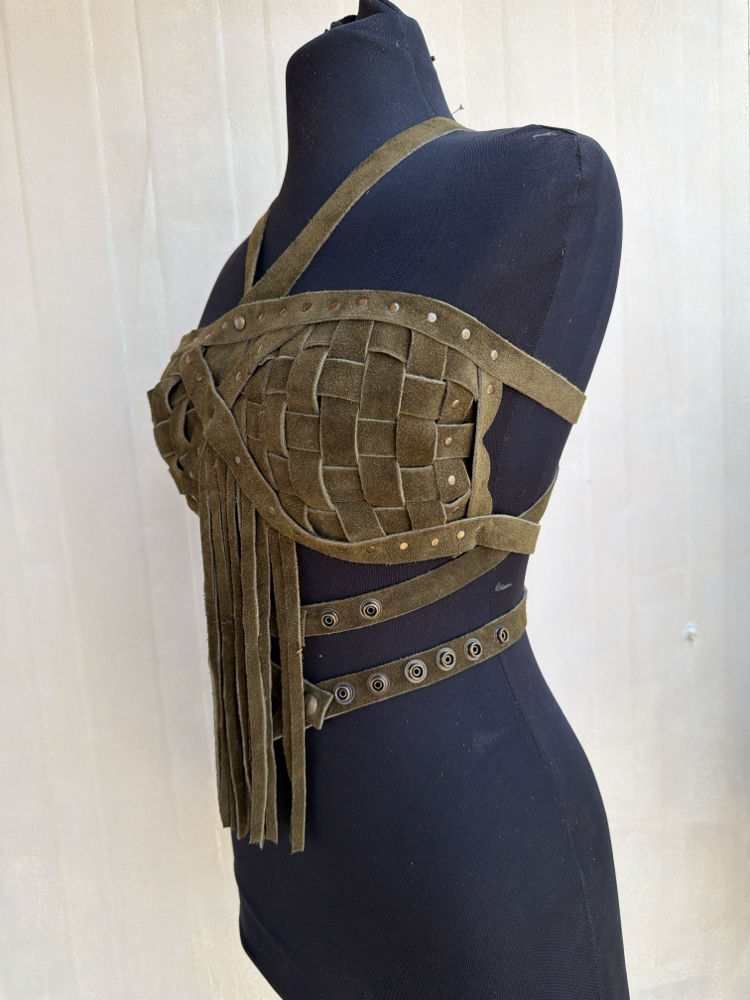 Dana Süet Bralet Tasarımı