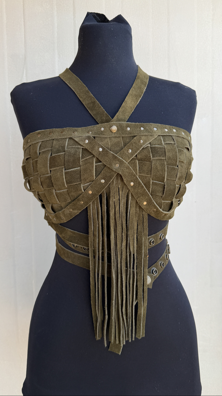 Dana Süet Bralet Tasarımı