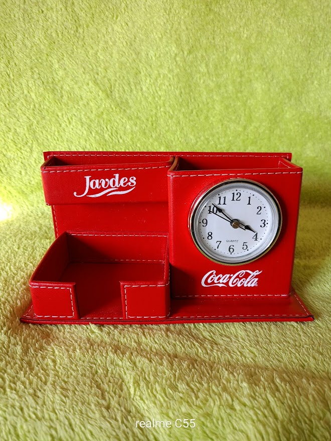 KOLEKSİYONLUK JAVDES COCA COLA OFİS ORGANİZE, NADİR.