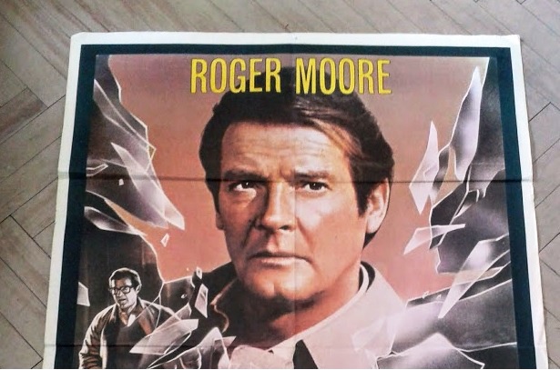 ÇIPLAK YÜZ, THE NAKED FACE FİLMİNİN AFİŞİ - ROGER MOORE, ROD STEIGER, ELLIOT GOULD..