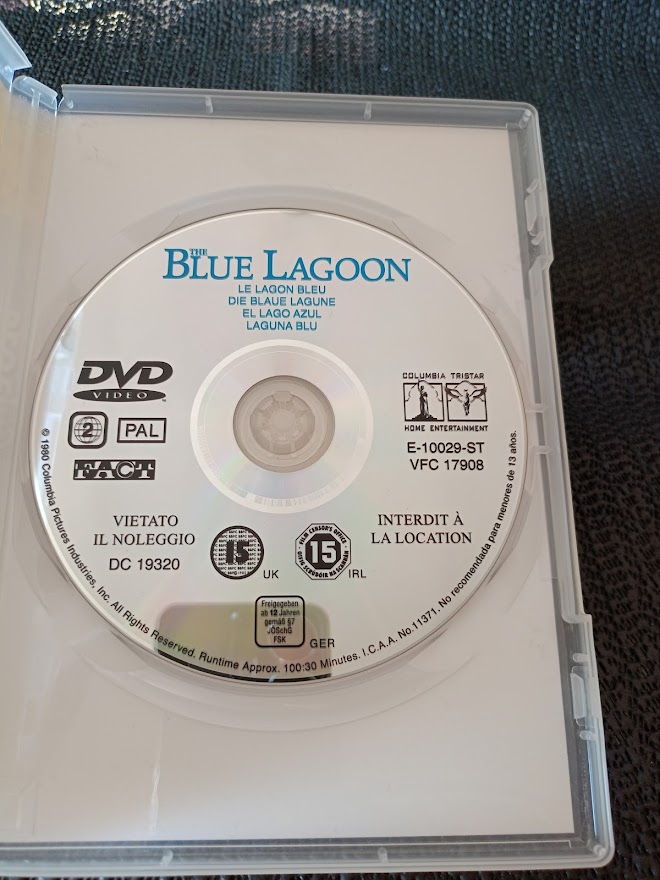MAVİ GÖL - THE BLUE LAGOON - BROOKE SHILDS, CHRSITOPHER ATKINS.