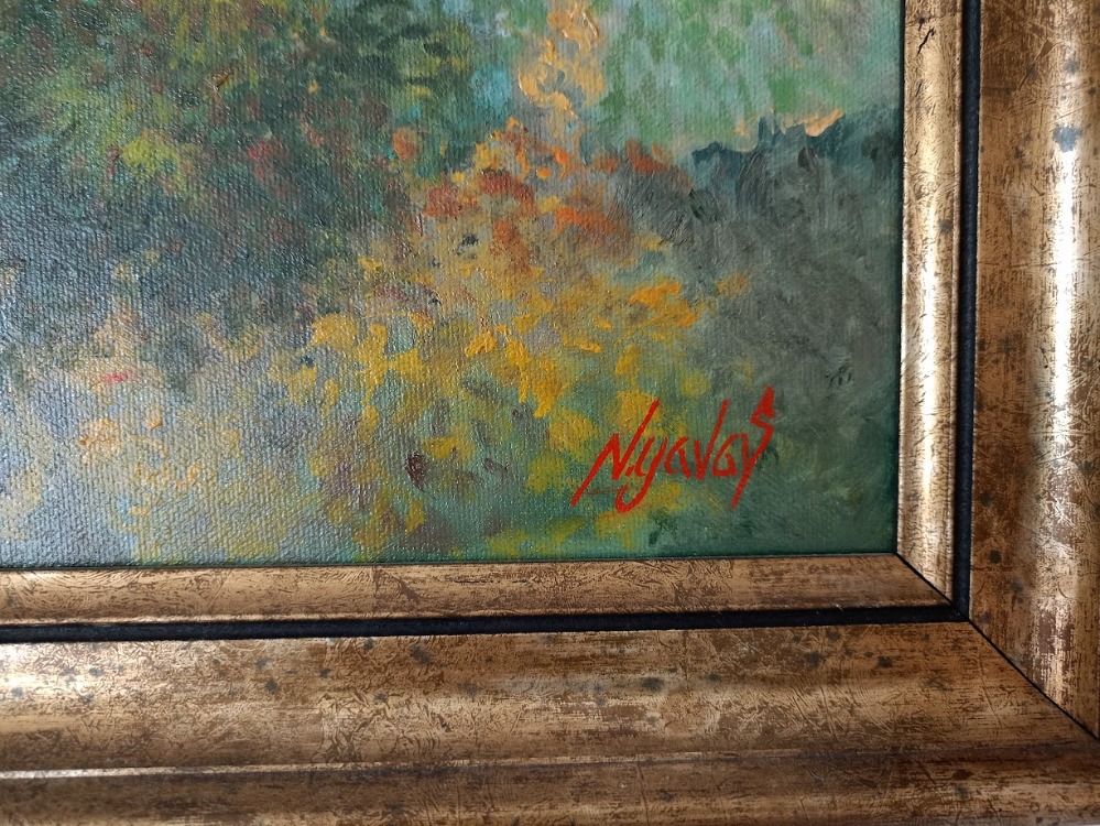 YAĞLI BOYA, ÜSKÜDAR ÇÜRÜK SULU YALISI KOLEKSİYONLUK..