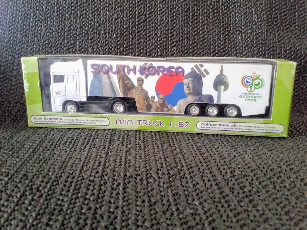 FIFA 2006 - SOUTH KOREA REKLAMLI OYUNCAK TIR LİSANSLI ÜRÜN.