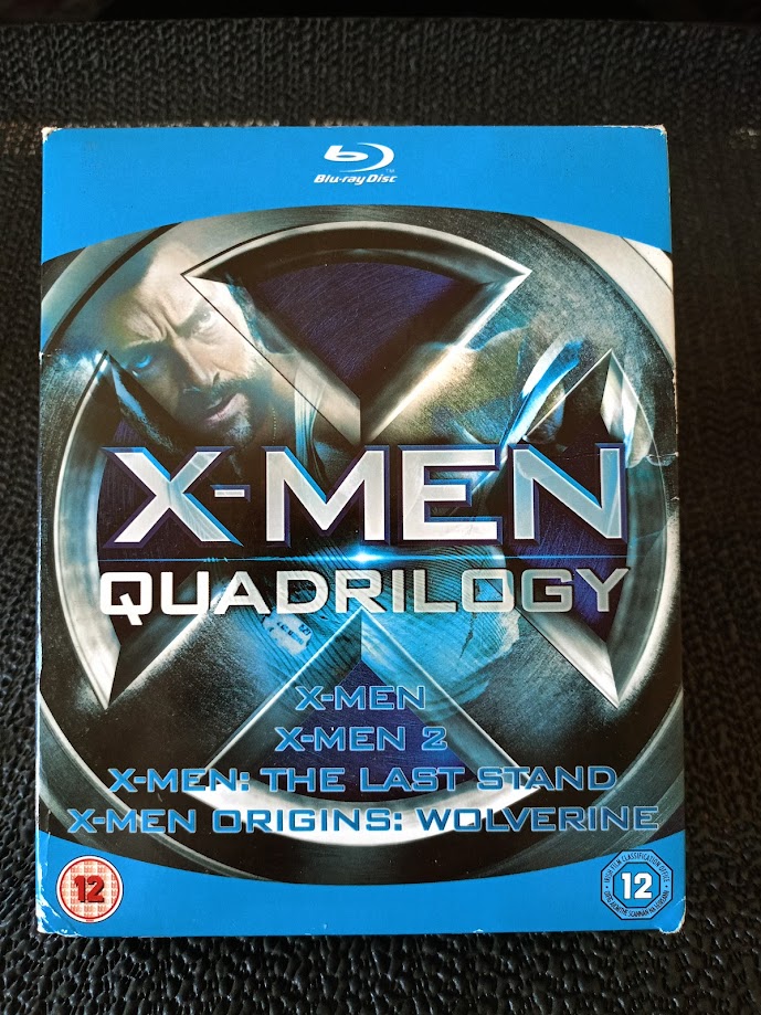 X-MEN QUADRILOGY BOX SET ORJİNAL KUTUSUNDA 4 + 1 - BLU-RAY.