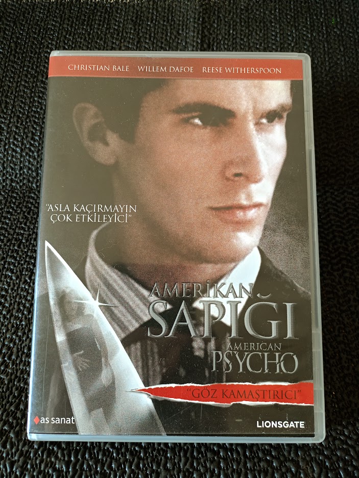 AMERİKAN SAPIĞI - AMERICAN PSYCHO - DVD TR SEÇENEKLİ.
