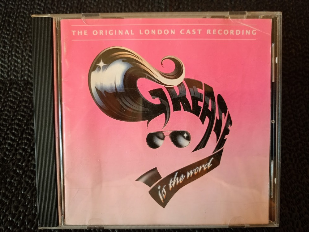 GREASE THE ORIGINAL LONDON CAST RECORDING. AUDIO CD.