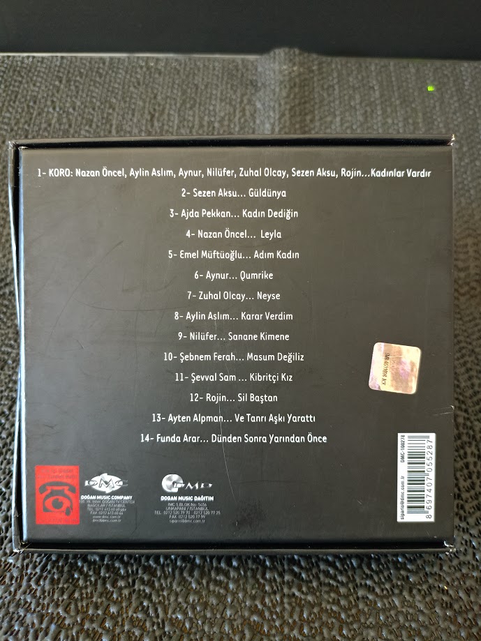 ÇEŞİTLİ SANATÇILAR, GÜLDÜNYA ŞARKILARI HÜRRİYETİN 60. YILI – CD. 