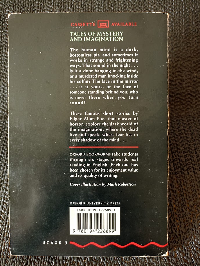 TALES OF MYSTERY AND IMAGINATION.