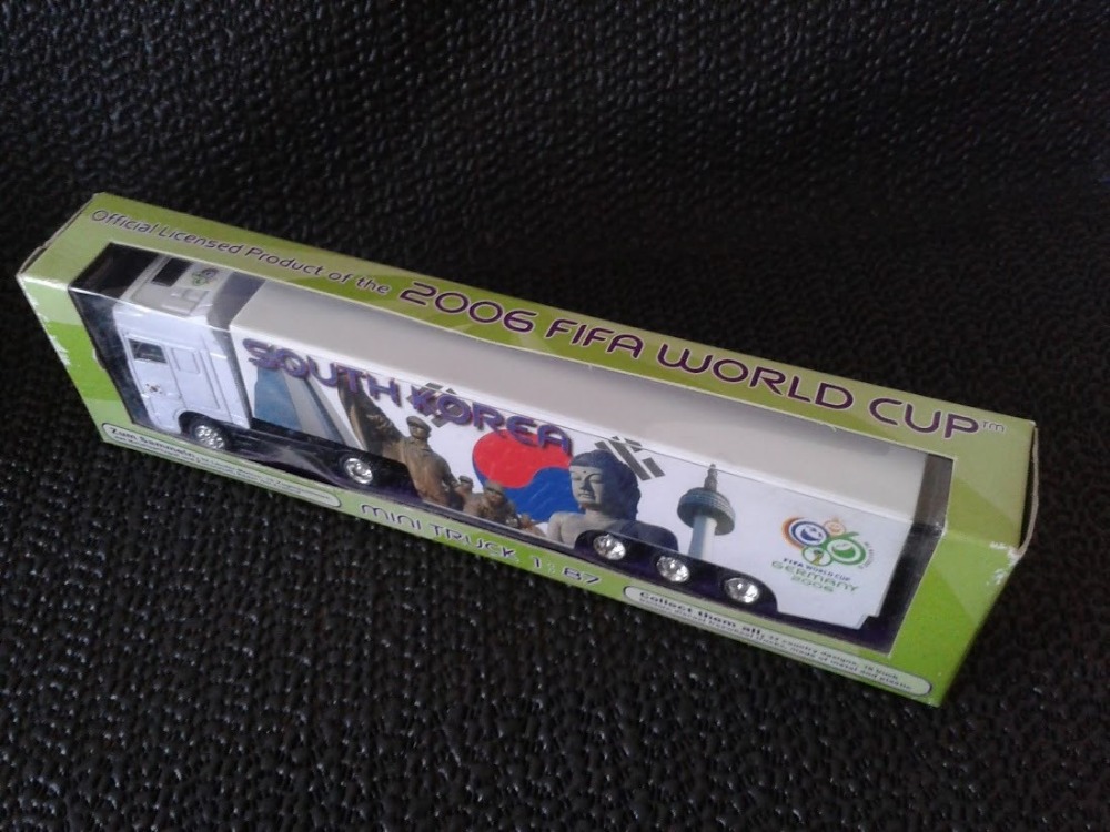 FIFA 2006 - SOUTH KOREA REKLAMLI OYUNCAK TIR LİSANSLI ÜRÜN.