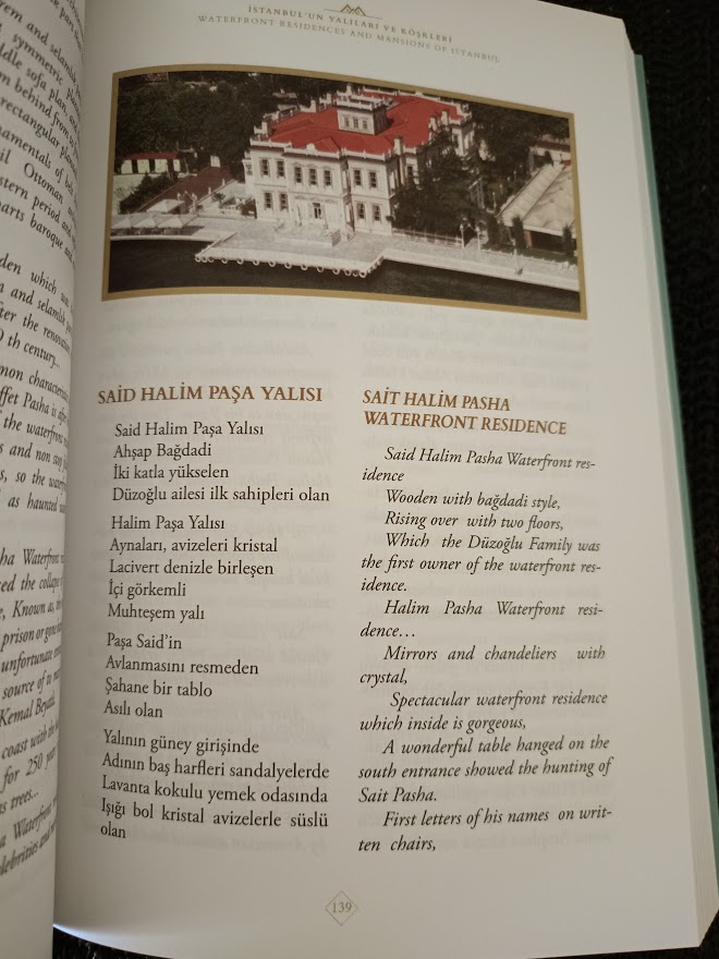 İSTANBUL'UN YALILARI ve KÖŞKLERİ. WATERFRONT RESIDENCES AND MANSIONS OF ISTANBUL.