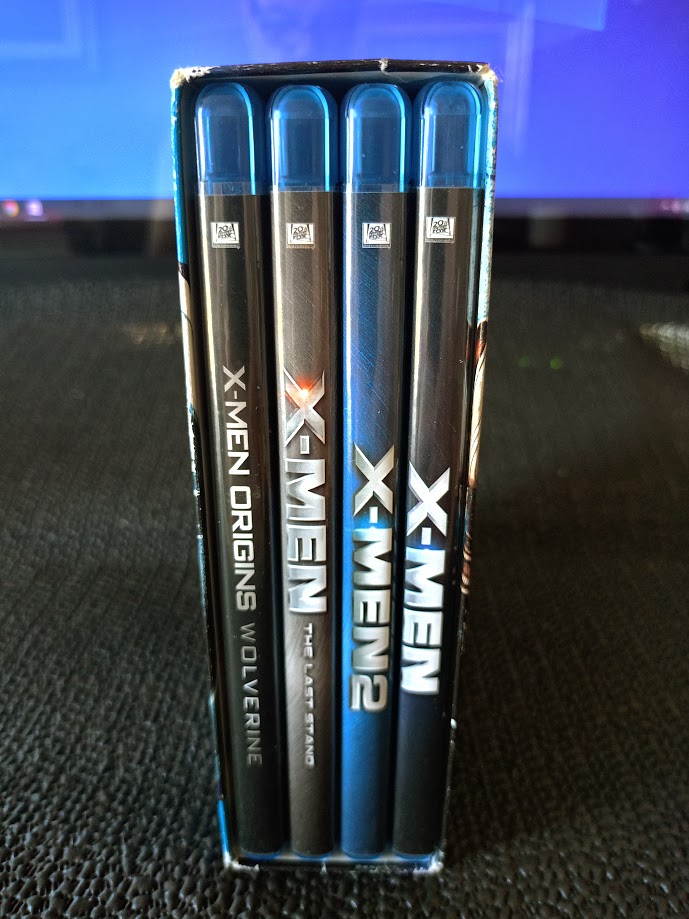 X-MEN QUADRILOGY BOX SET ORJİNAL KUTUSUNDA 4 + 1 - BLU-RAY.