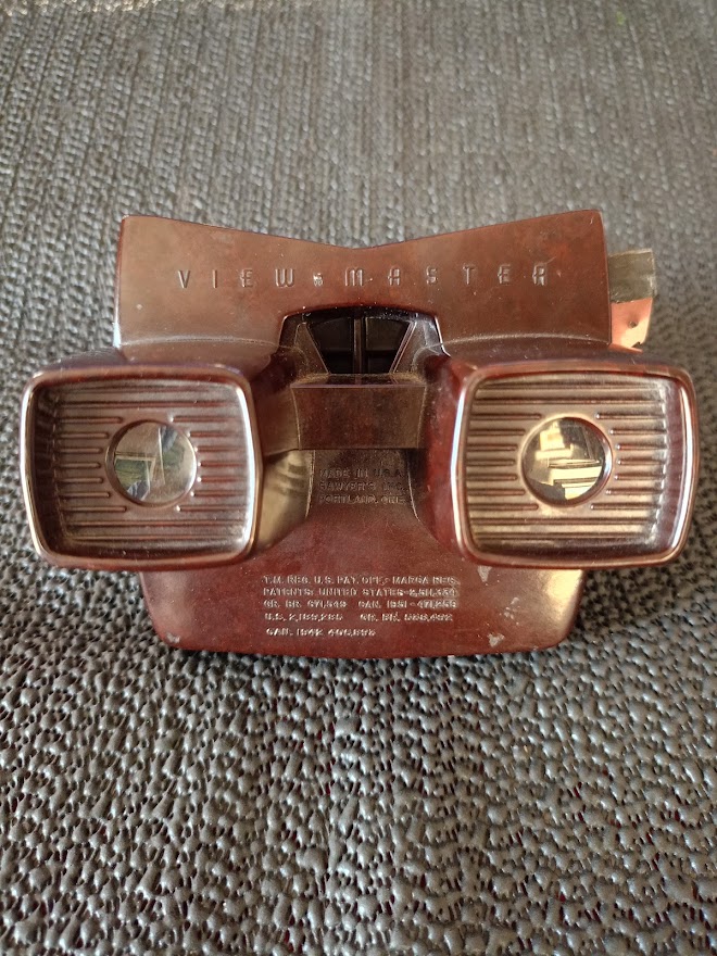 BAKALİT SAWYERS VIEW-MASTER 3D SLAYT GÖZLÜĞÜ.. VINTAGE DEKORATİF