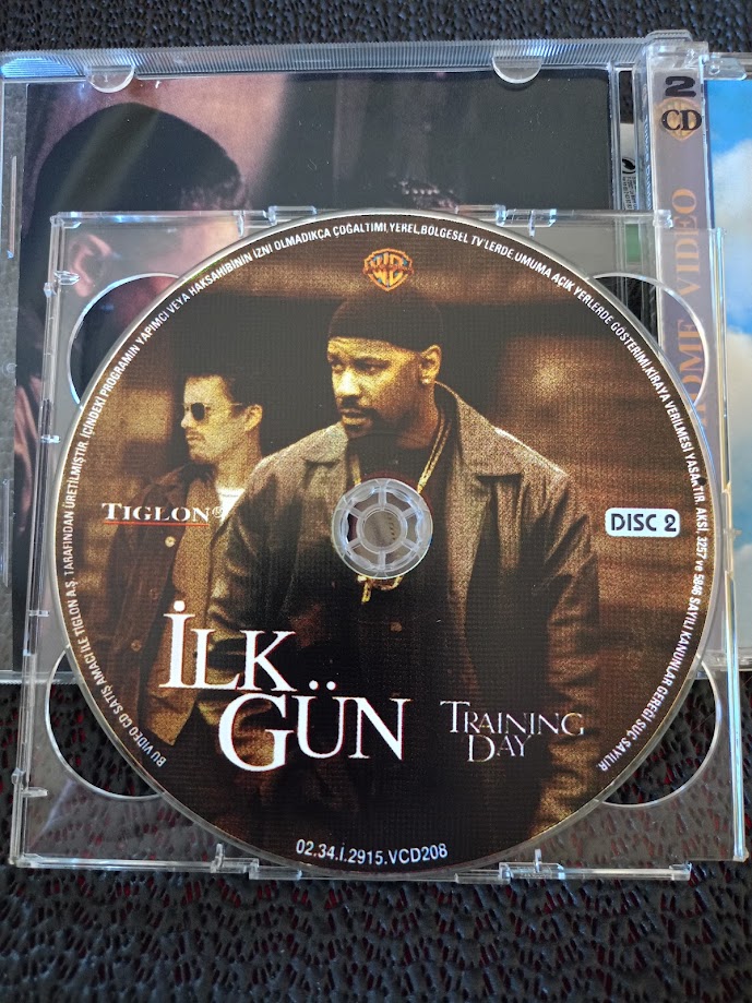 İLK GÜN - TRAINING DAY VCD FİLM..Denzel WASHINGTON - Ethan HAWKE