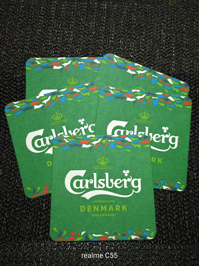 CARLSBERG BARDAK ALTLIĞI. SIFIR ÜRÜN. KOLEKSİYONLUK.